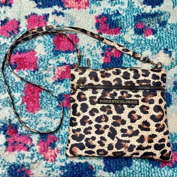 Sonia Rykiel Leopard Crossbody - Picture 1 of 7